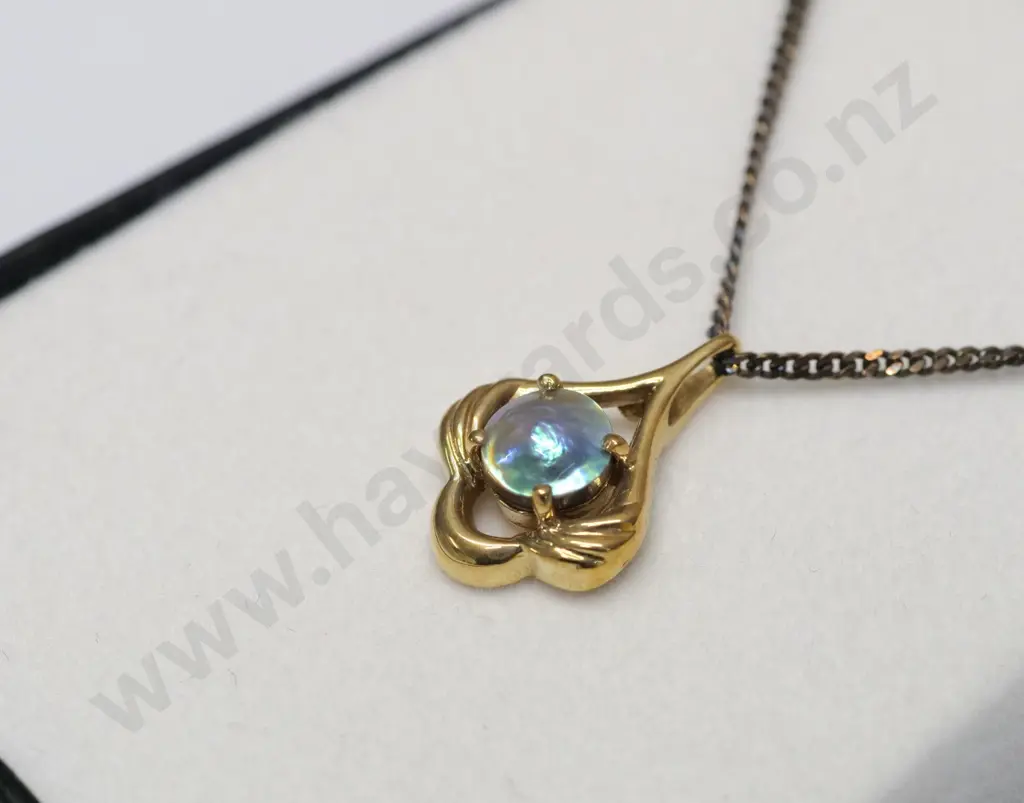 paua pearl necklace Image 1++
