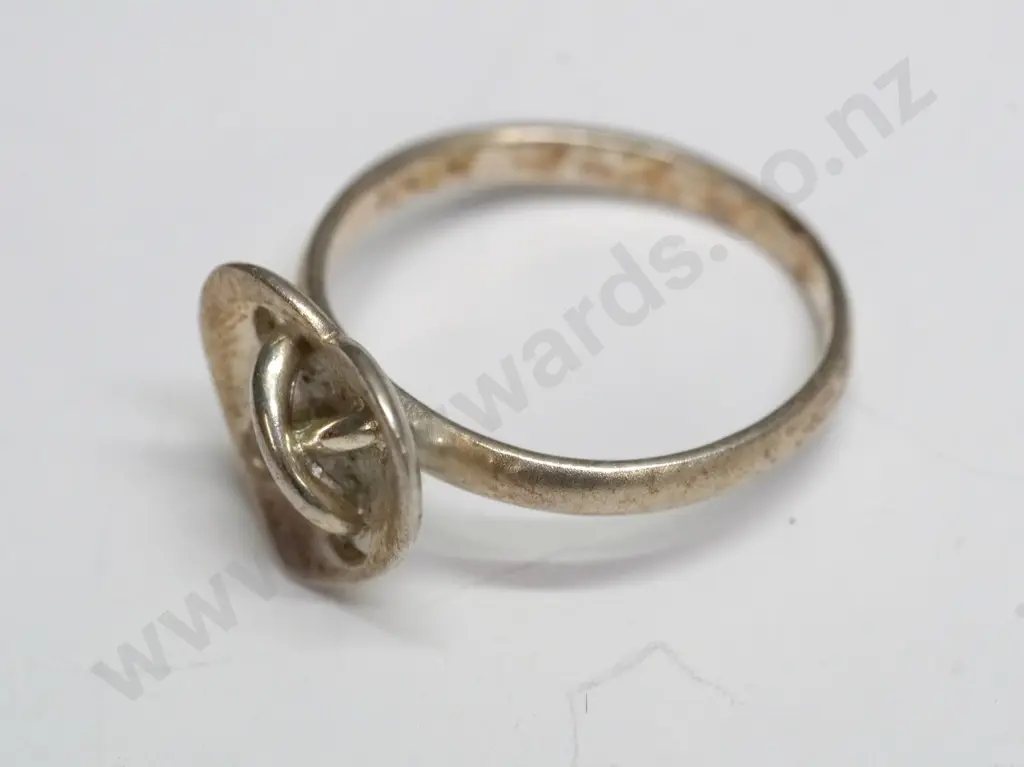 silver ring stamped 925 Image 1++
