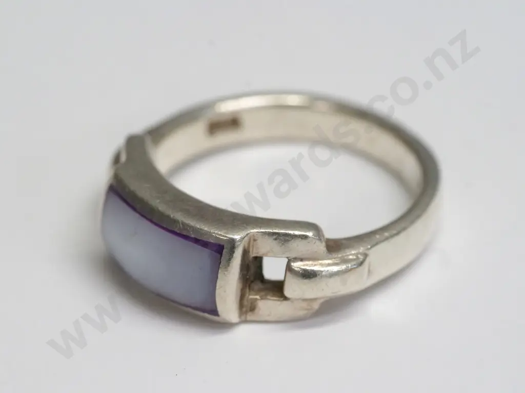 silver ring stamped 925 Image 1++