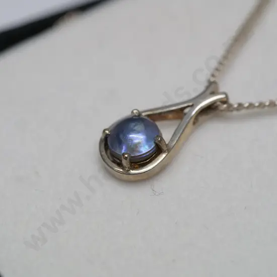 paua pearl necklace