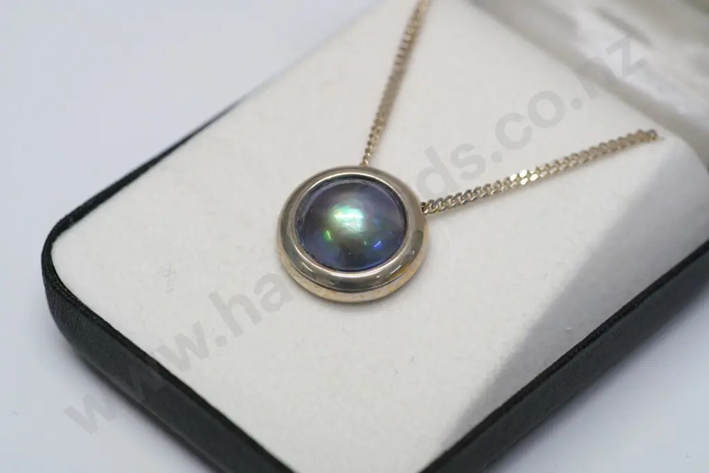 paua pearl necklace Image 1++