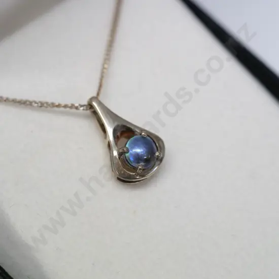 paua pearl necklace
