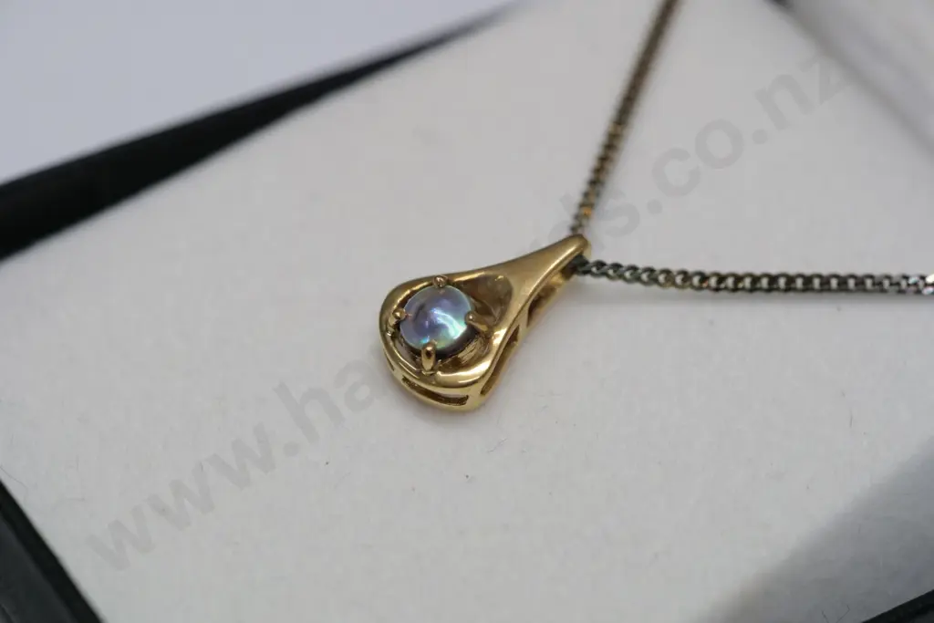 paua pearl necklace Image 1++