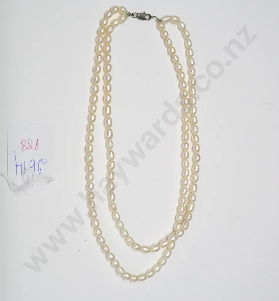 double strand fresh water pearls Image 1++