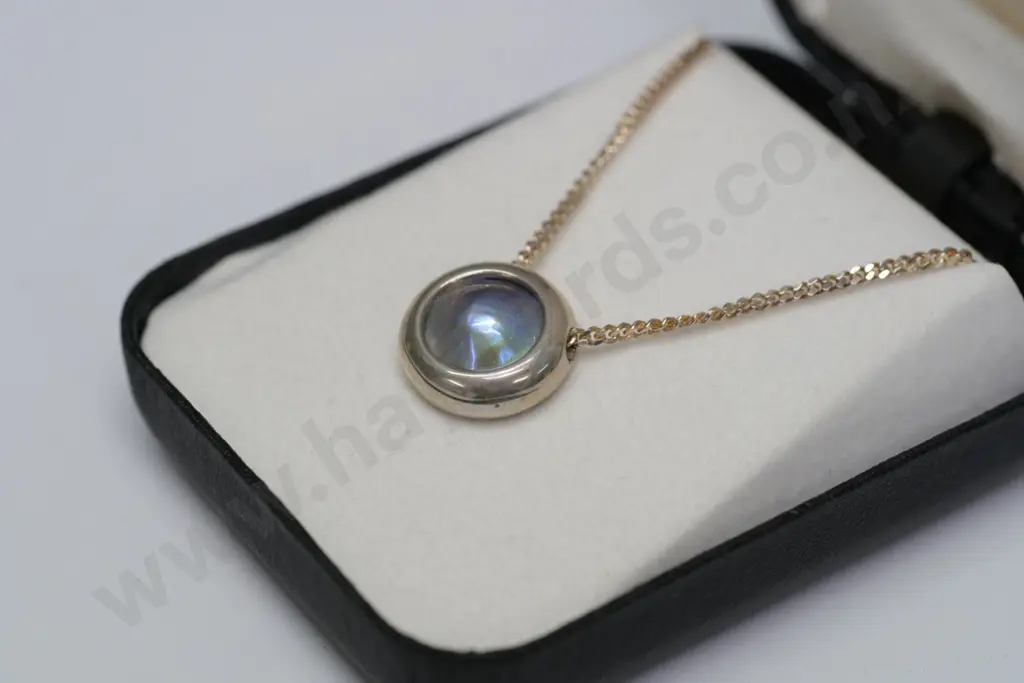paua pearl necklace Image 1++
