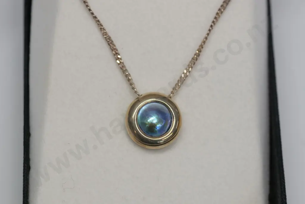 paua pearl necklace Image 1++