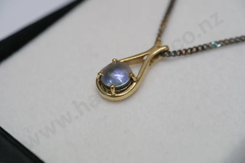 paua pearl necklace Image 1++
