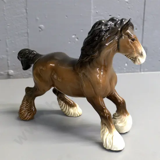 Beswick draught horse figure H-220 L-250
