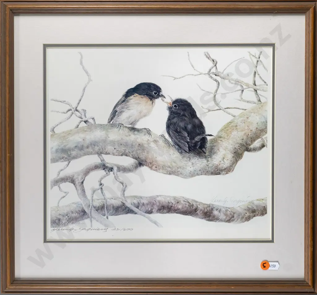 Merrilyn Jaquiery - framed ltd edition print 231/600 "Foster Program H-290 W-340 Image 1++