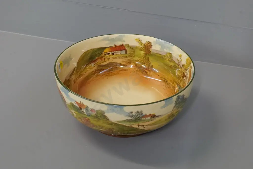 Royal Doulton English Countryside salad bowl - light crazing D-230 Image 1++