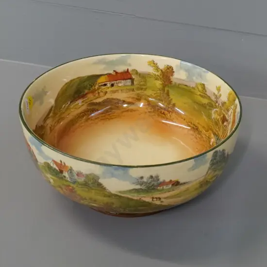 Royal Doulton English Countryside salad bowl - light crazing D-230