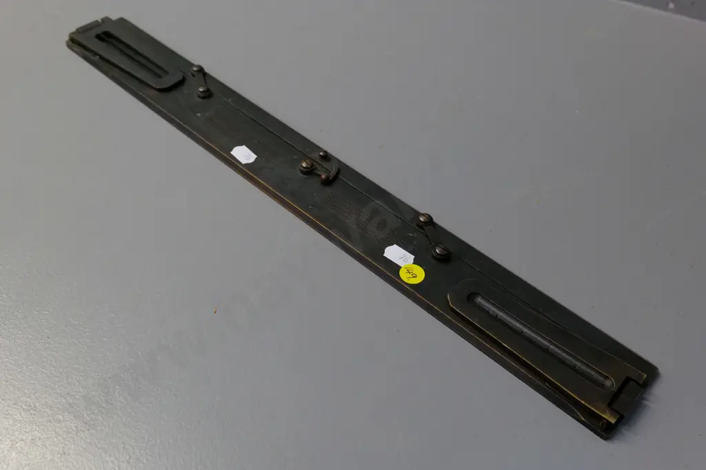 WWII-era map reading / sighting device - stamped A&A LD. MKII L-460 Image 1++
