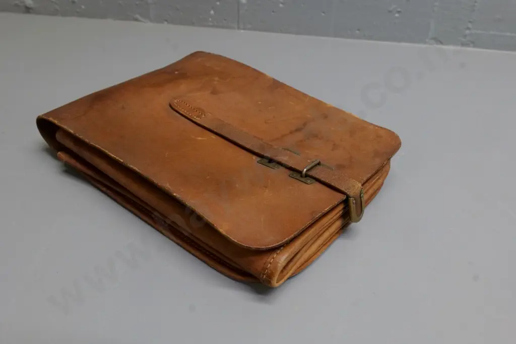 Soviet military map case, no strap - general age wear H-280 W-200 Image 1++
