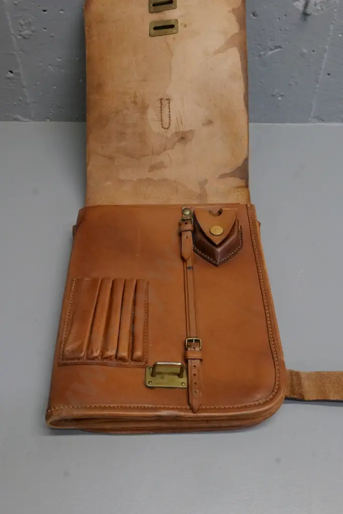 Soviet military map case, no strap - general age wear H-280 W-200 Image 1++