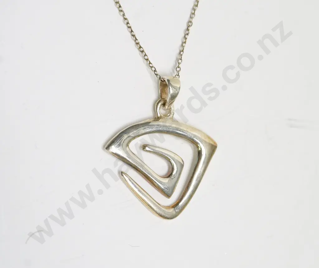 silver necklace chain stamped 925 Image 1++