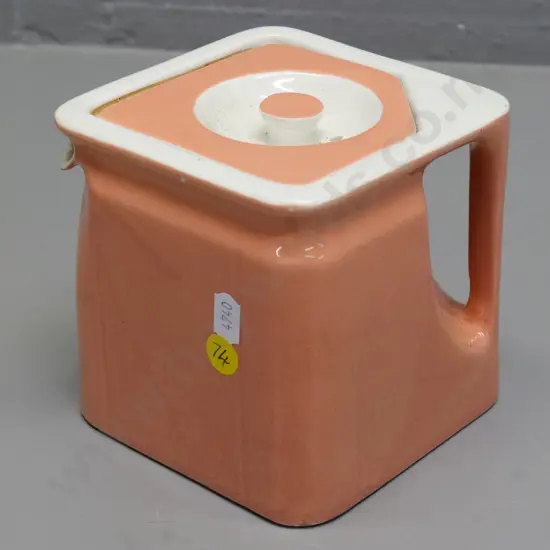 T&G Greene small cube teapot H-110 W-120 D-120