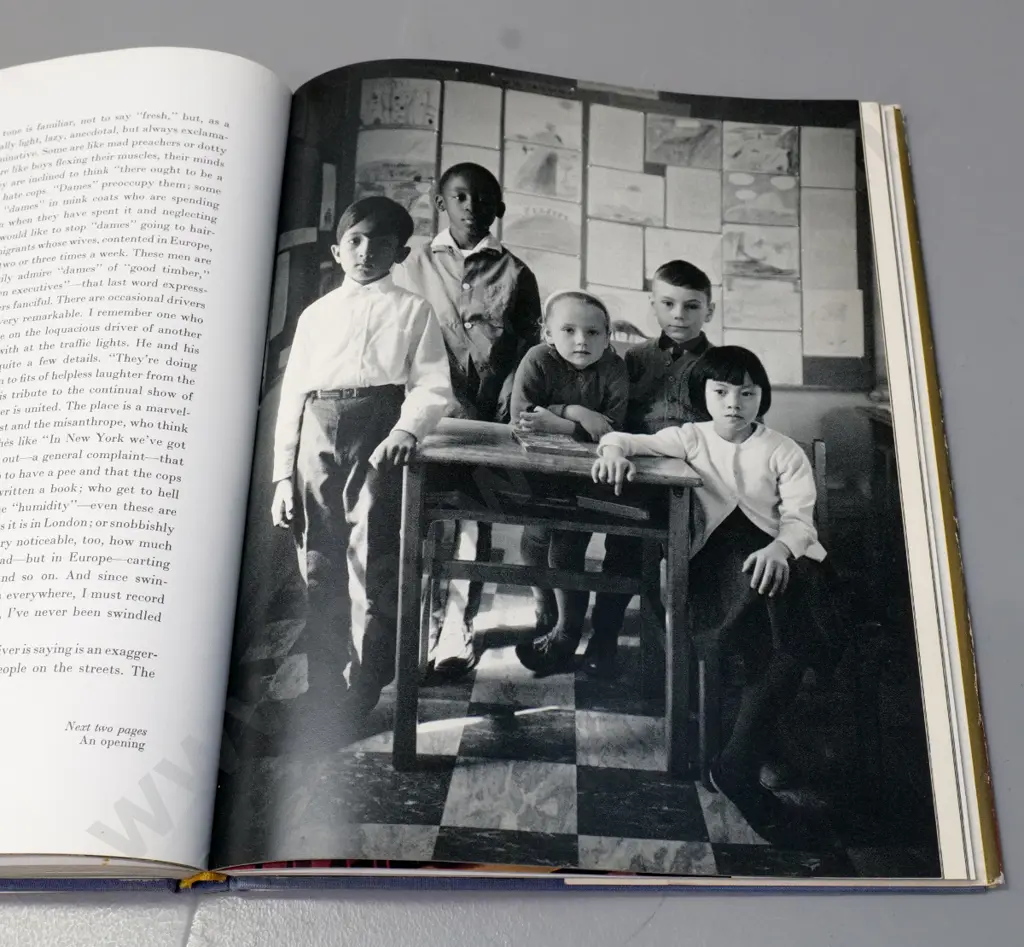 photo book - New York Proclaimed - photos by Evelyn Hofer, text by V.S. Pritchett, 1964/65 Image 1++