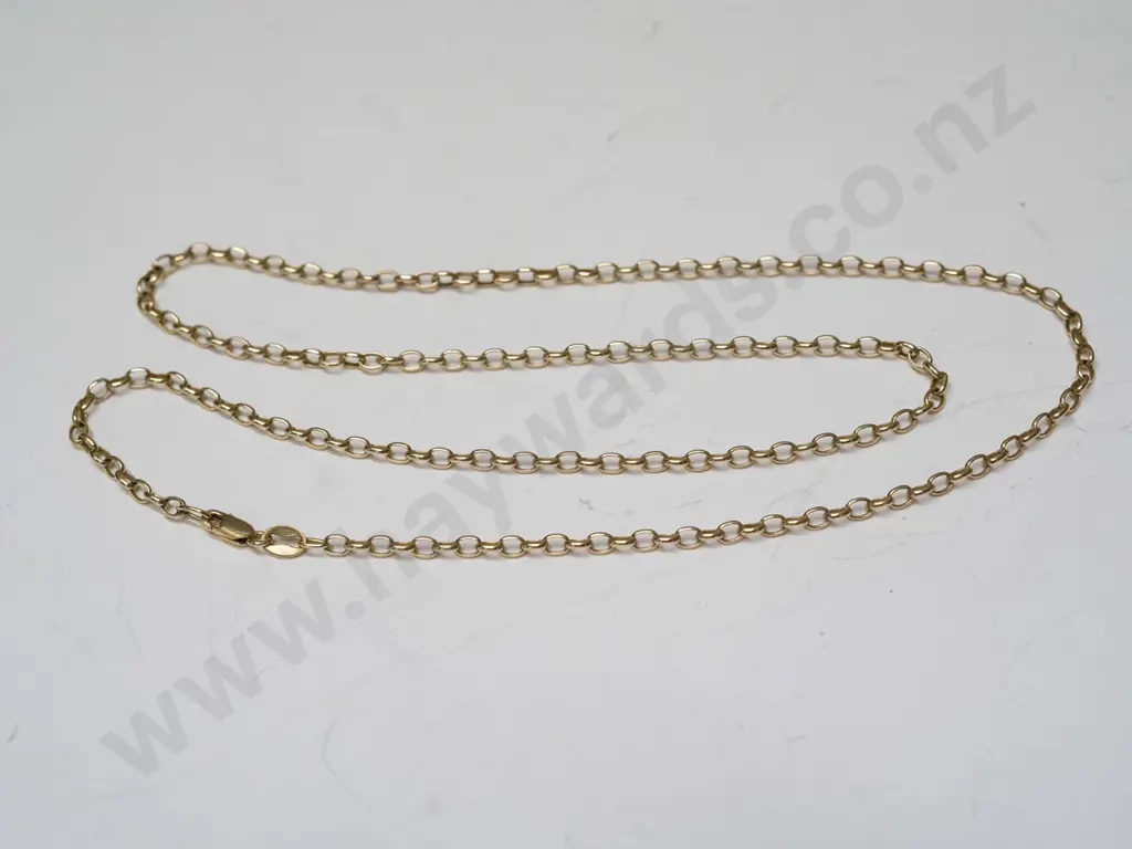 9ct chain necklace stamped 375 Image 1++