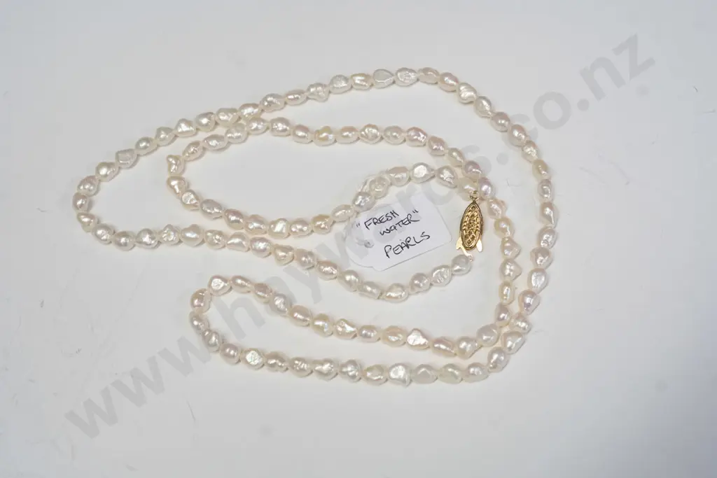 freshwater pearl necklace Image 1++