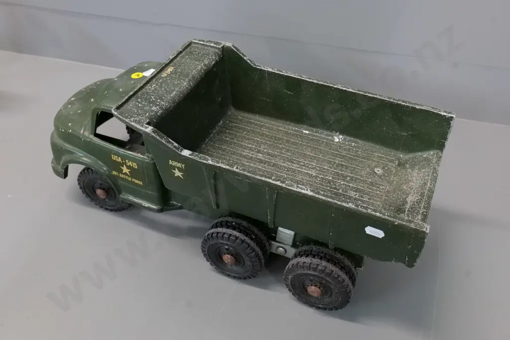 Waihi Tool & Die Company large cast metal US Army tip truck H-190 L-480 Image 1++