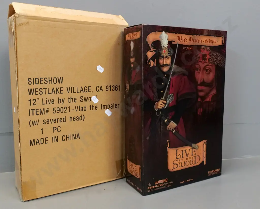 Sideshow Collectables 12" figure in original box - Vlad the Impaler Image 1++