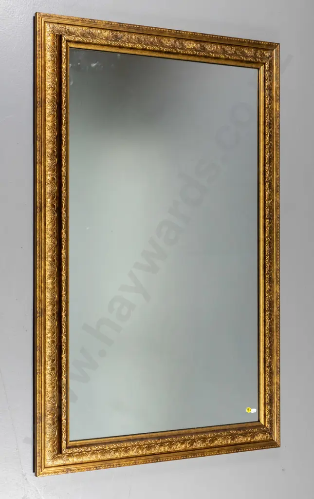 gilt framed wall mirror H-1170 W-770 Image 1++