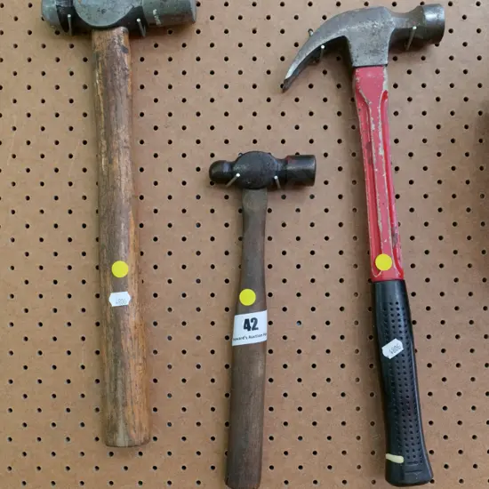 3 hammers - yellow dots