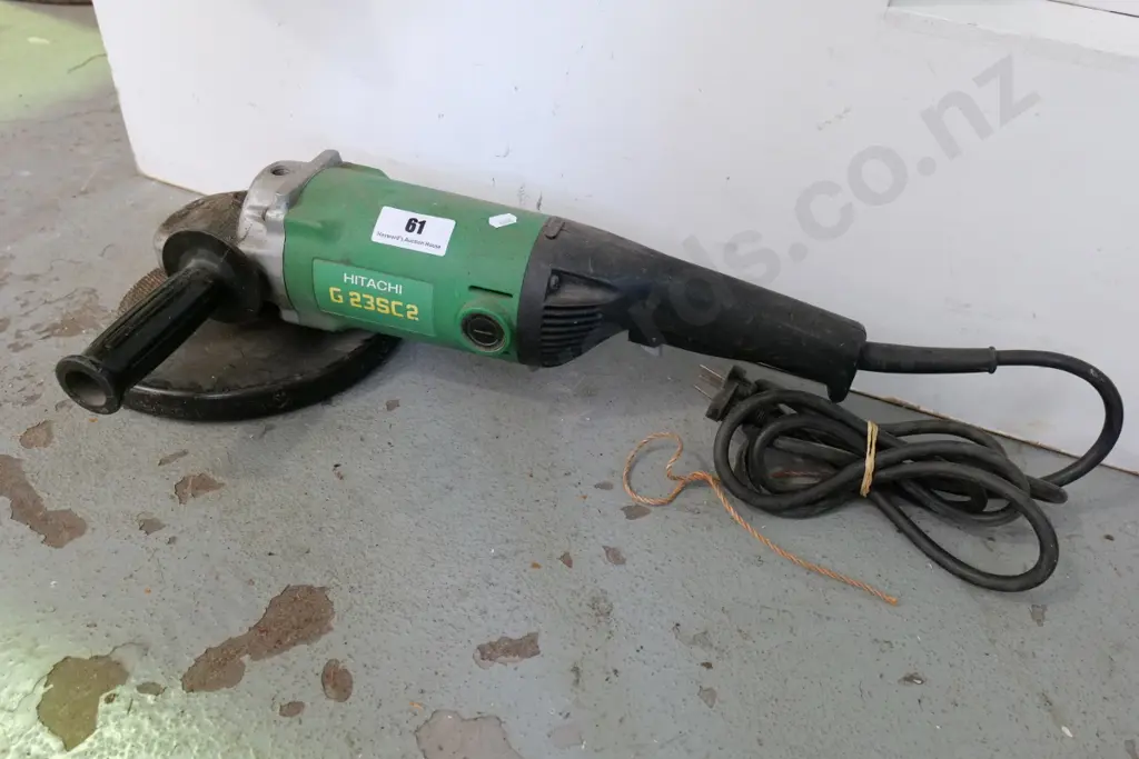 large Hitachi angle grinder Image 1++