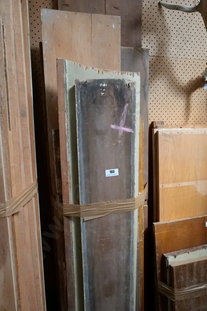 various lengths of timber - kauri wide planks Longest L-2200 Image 1++