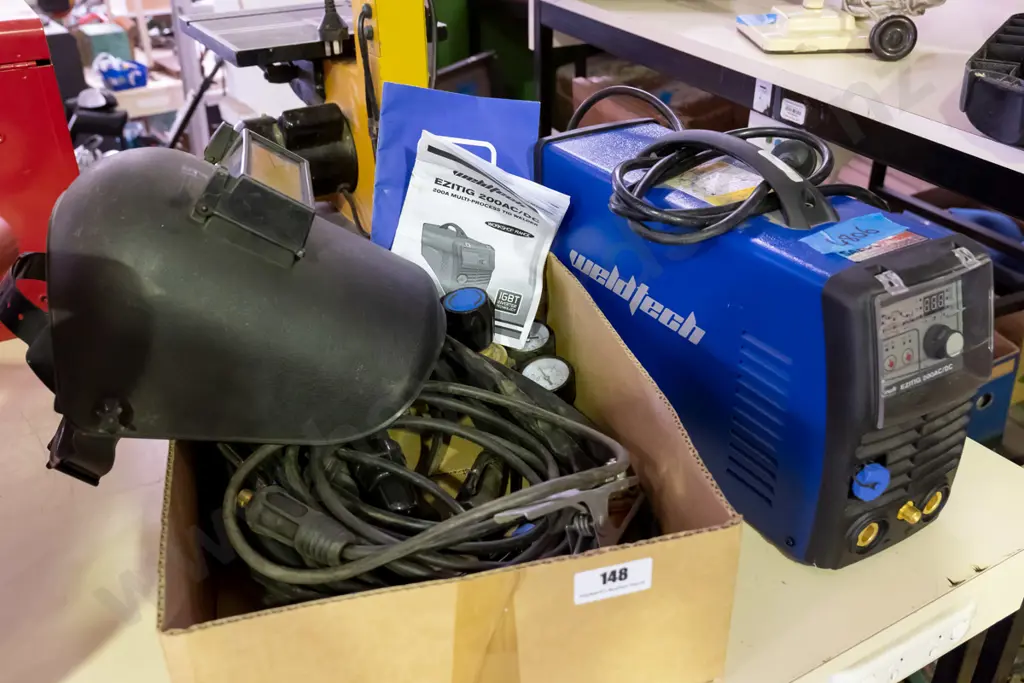 Weldtech 200 AC/DC tig welder Image 1++