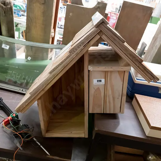 wooden letterbox