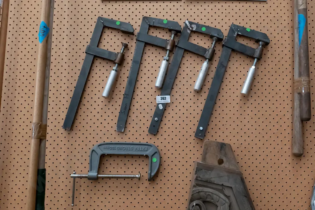 4x F clamps, 1x G clamp Image 1++