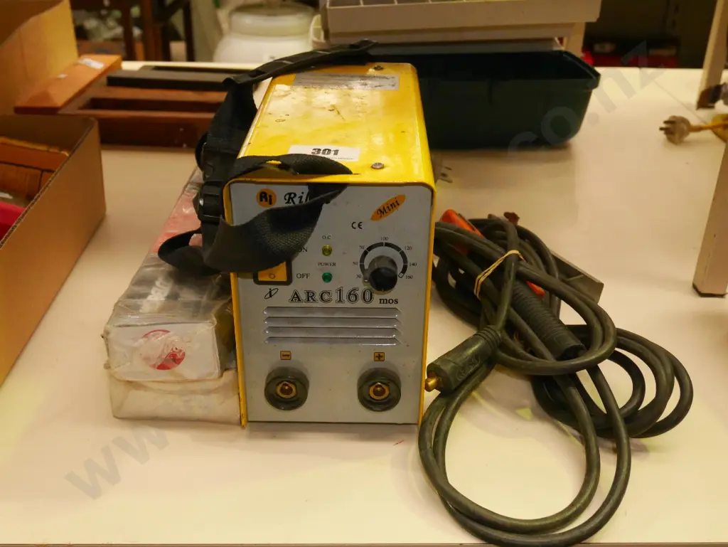 small arc welder and welding rods Image 1++