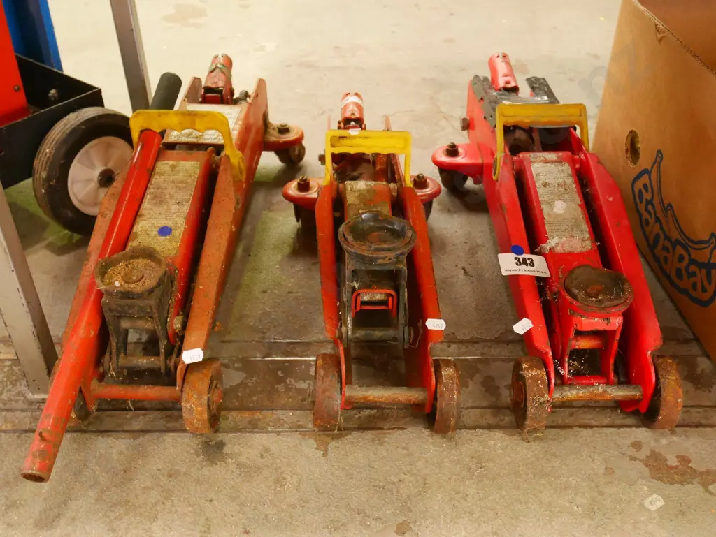 3x trolley jacks Image 1++