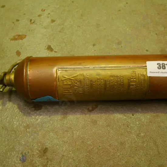 vintage Simplex auto-type fire extinguisher