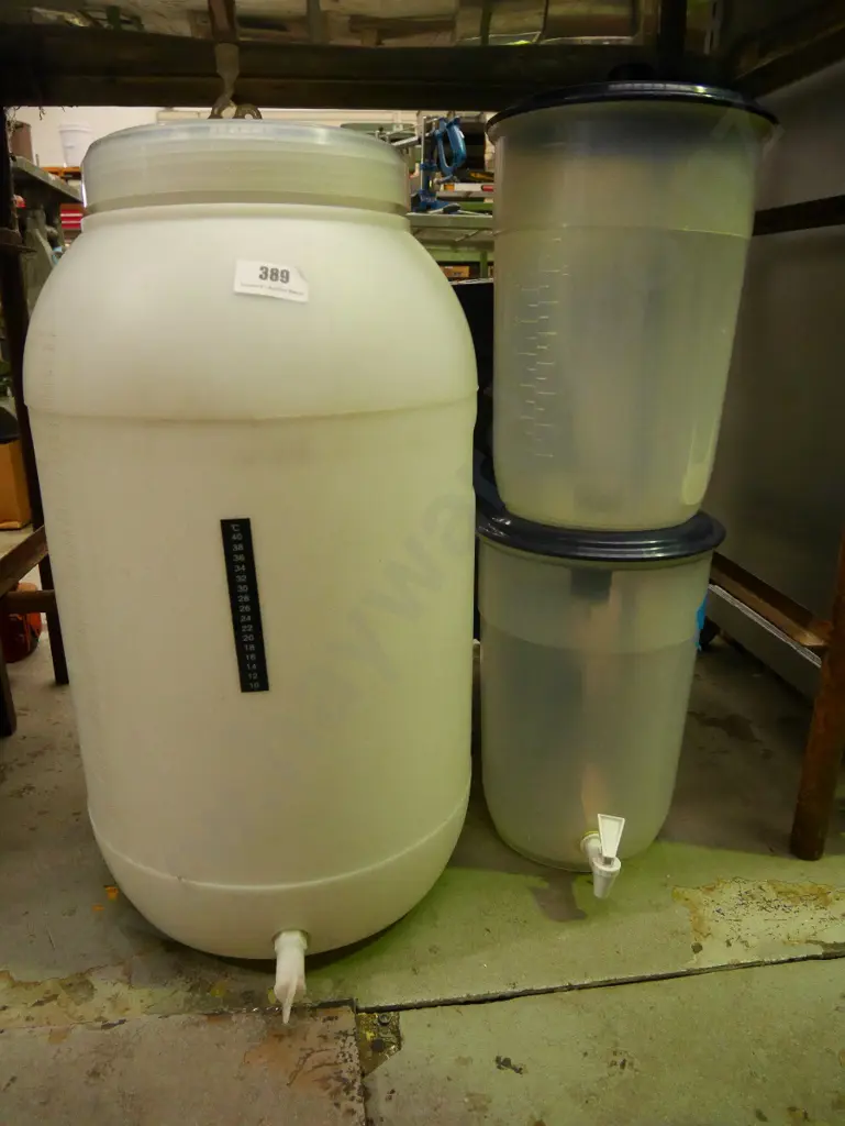 home brew and distiller equipment, 1 x 2 tier and 1x 60L Image 1++