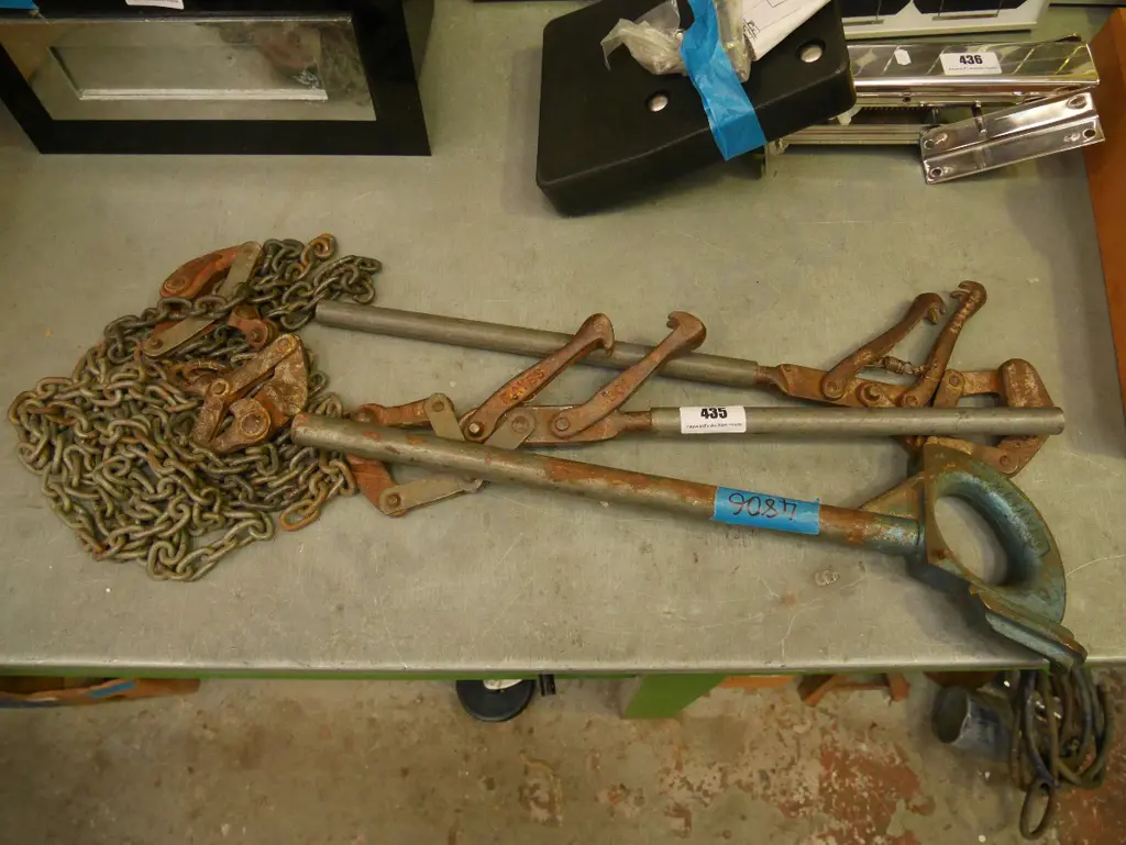 Hayes wire strainer, wire strainers, part pipe bender Image 1++