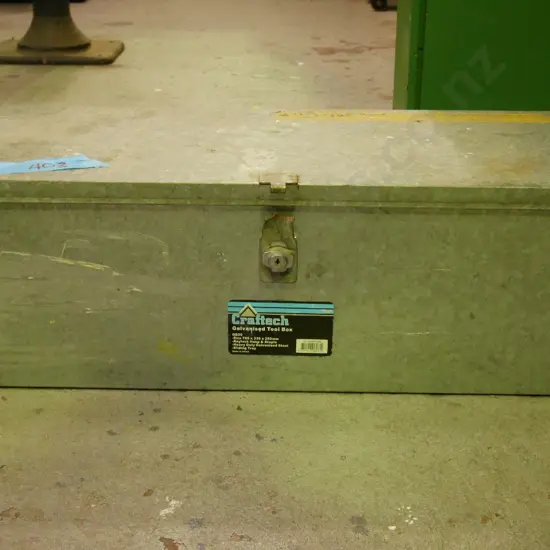 tin tool chest