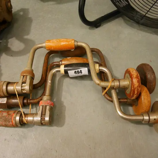 4 vintage braces