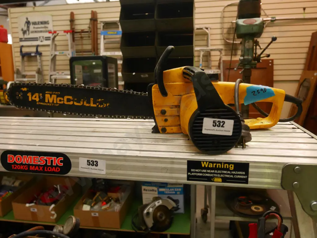 McCulloch electric chainsaw Image 1++
