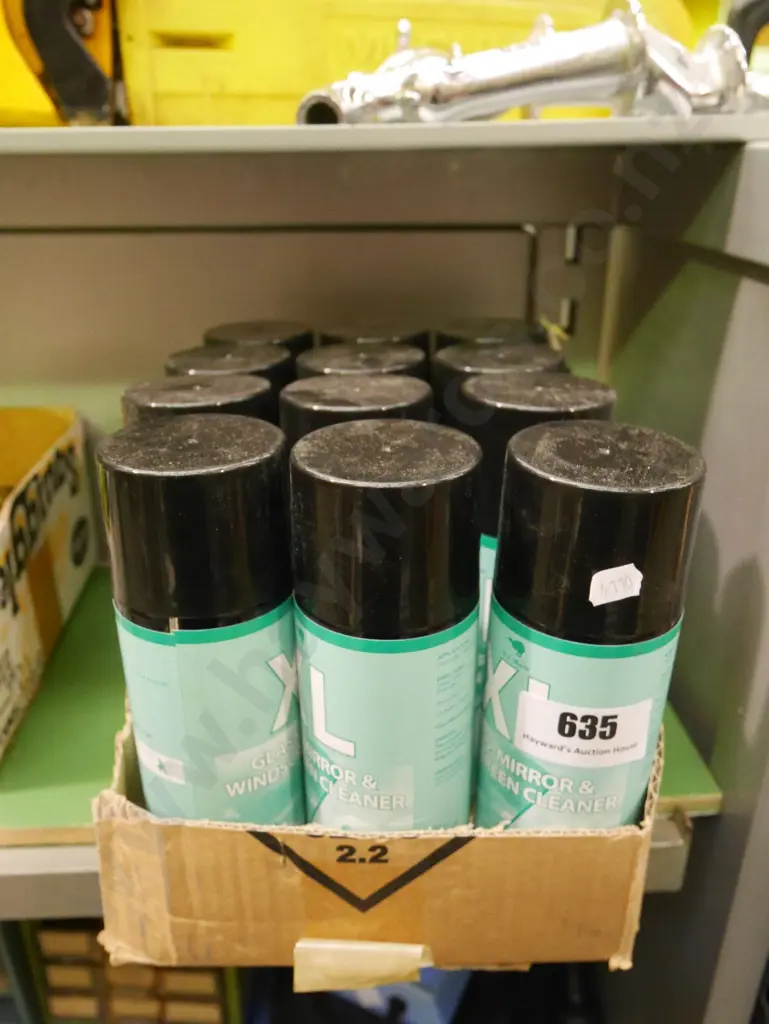 12x cans of Blast Mirror and Glass cleaner Image 1++