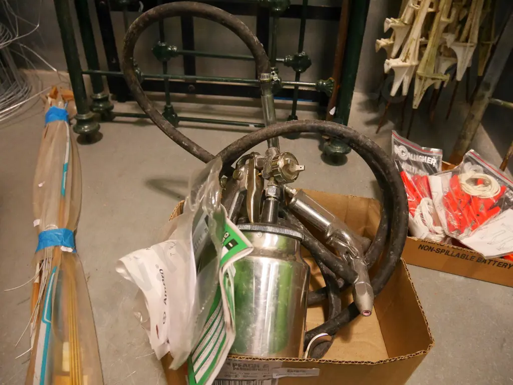 box; paint sprayer, air guns Image 1++