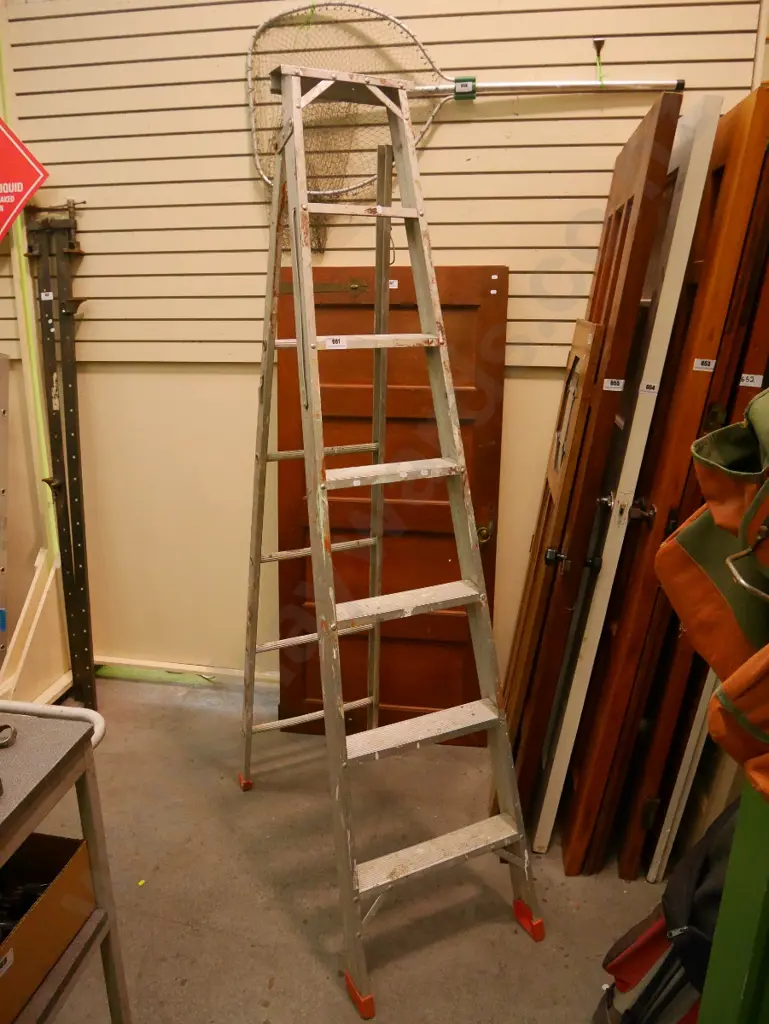 6 step aluminium ladder Image 1++