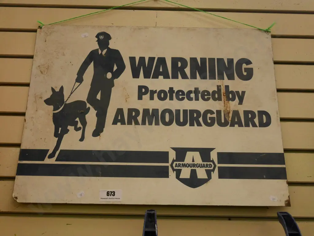 Armour Guard security sign Image 1++