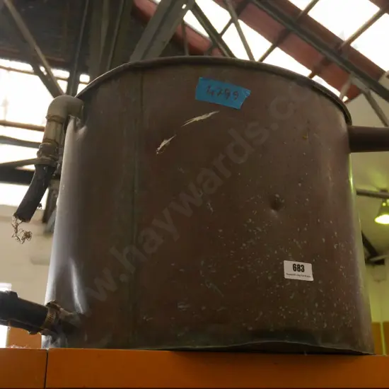 copper header tank