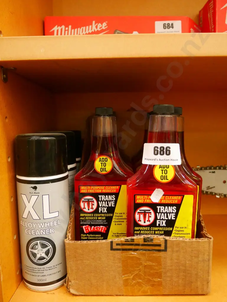 11x bottles of Blaster Tranvalve fix, 3x cans Alloy Wheel Cleaner Image 1++