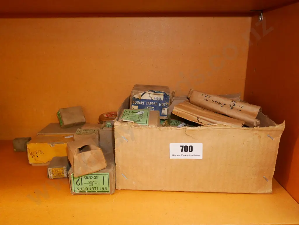 numerous vintage screws and drill bits Image 1++