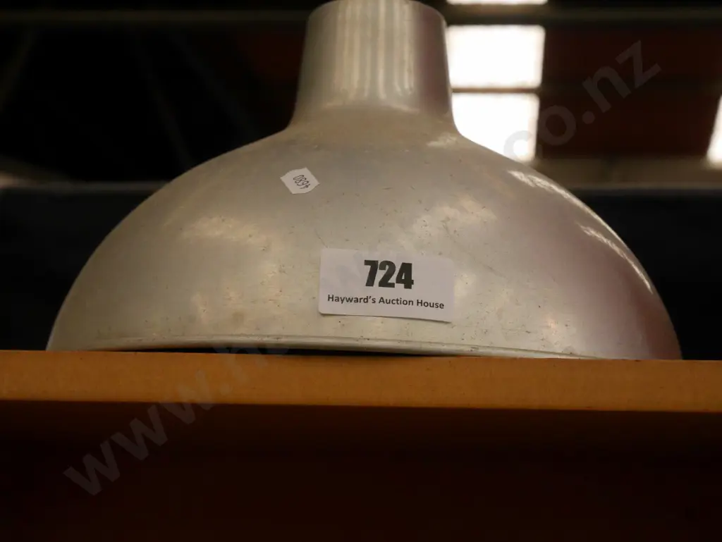 spun aluminium light shade Image 1++