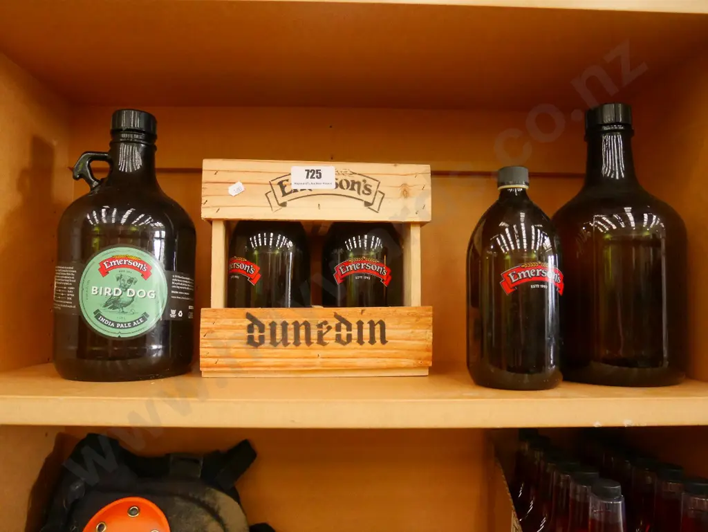Emersons beer bottles and crate Image 1++