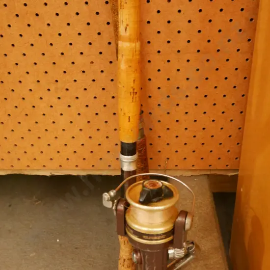 fishing rod and rod and reel